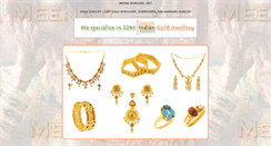 Desktop Screenshot of meenajewelers.net